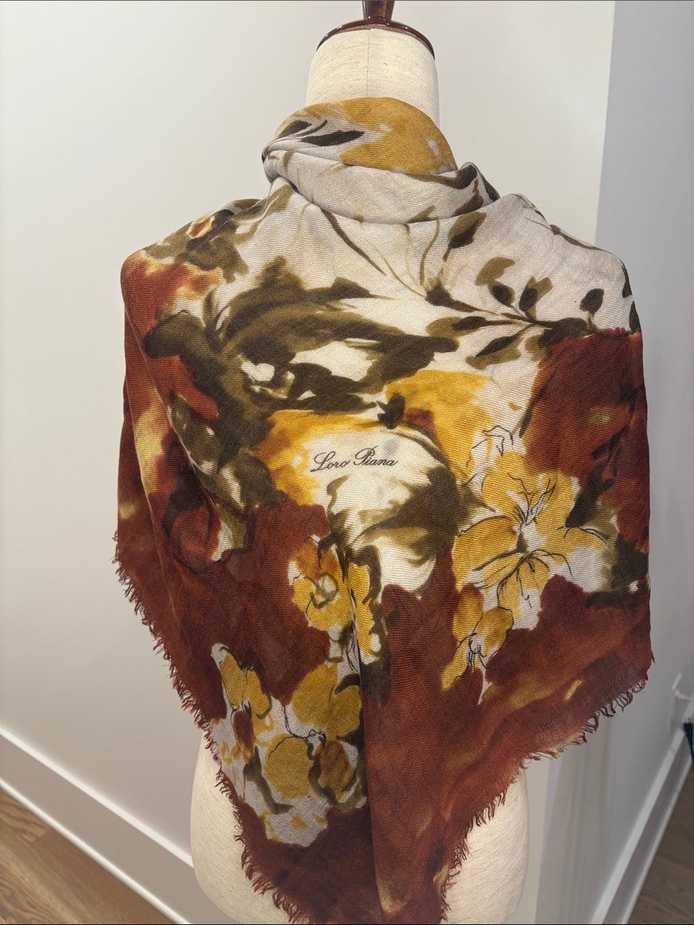 Loro Piana Floral Wrap